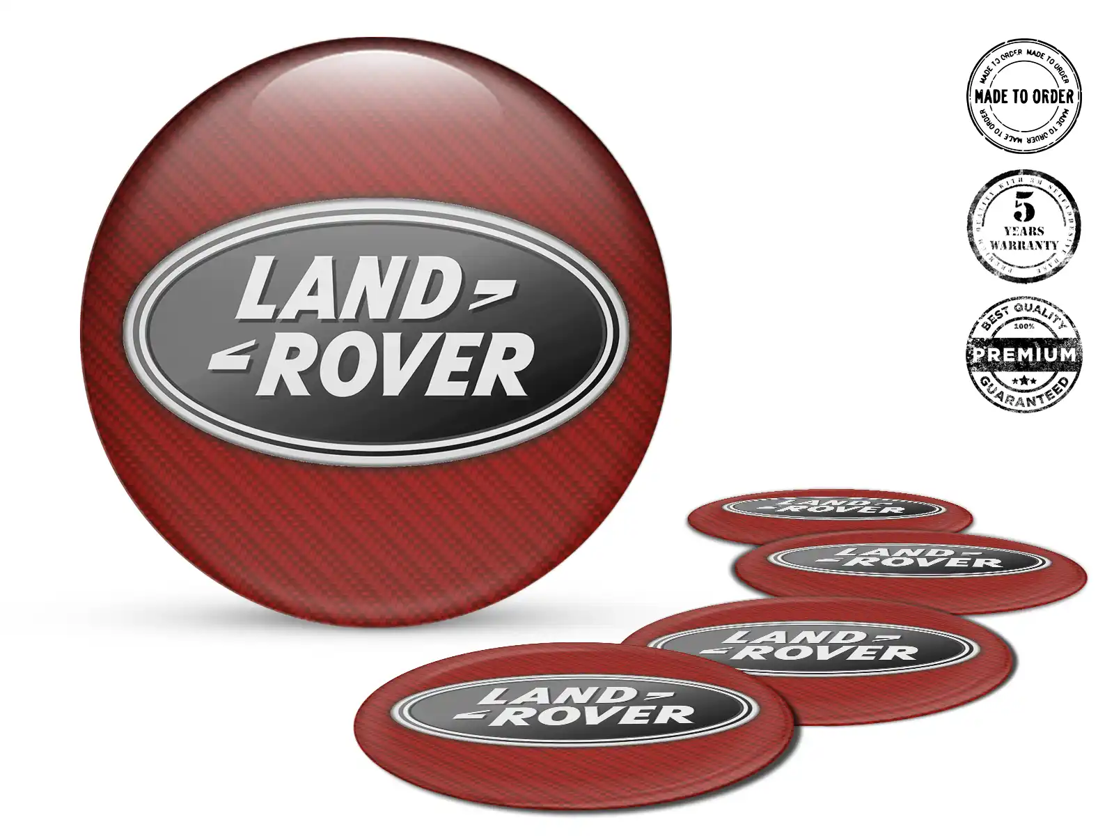 Land Rover Individuelle Dome Dekoration Premium Auto-Labels